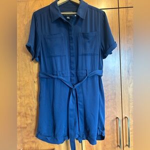 BP + Wild Fang Short Jumpsuit Romper Navy Blue Women’s Size S